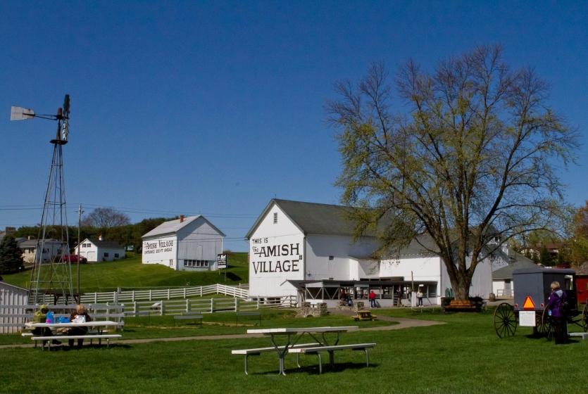 Amish Village picnic area Amish Village picnic area